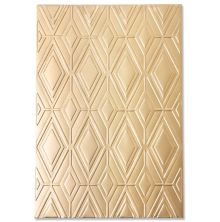 Sizzix Multi-Level Texture Fades Embossing Folder - Rhombus