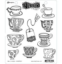 Dylusions Cling Stamps 8.5X7 - Fancy a Cuppa