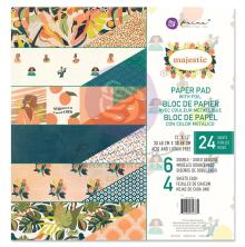 Prima Double-Sided Paper Pad 12X12 24/Pkg - Majestic