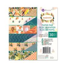 Prima Double-Sided Paper Pad 6X6 30/Pkg - Majestic