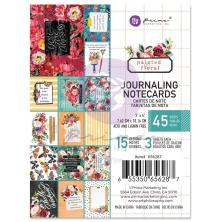 Prima Journaling Cards 3X4 45/Pkg - Painted Floral