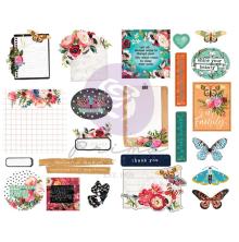 Prima Stickers 2/Sheets - Painted Floral