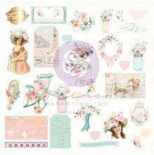 Prima Cardstock Ephemera 29/Pkg - Peach Tea By Frank Garcia 2