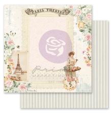 Prima Miel By Frank Garcia Cardstock 12X12 - Parisienne