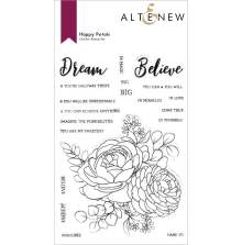 Altenew Clear Stamps 4X6 - Happy Petals