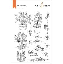 Altenew Clear Stamps 6X8 - Pots and Plants