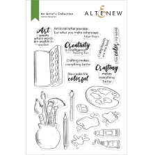 Altenew Clear Stamps 6X8 - An Artists Collection
