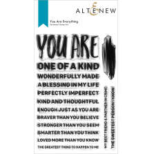 Altenew Clear Stamps 4X6 - You Are Everything