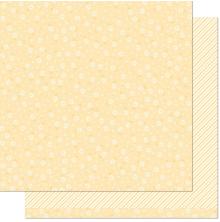 Lawn Fawn Flower Market Paper 12X12 - Buttercup