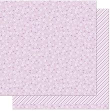 Lawn Fawn Flower Market Paper 12X12 - Lupine