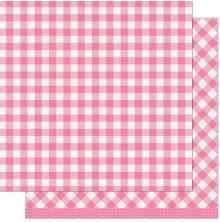 Lawn Fawn Gotta Have Gingham Rainbow Paper 12X12 - Audrey