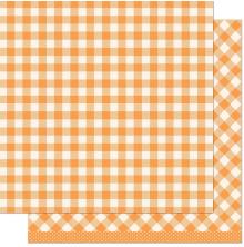 Lawn Fawn Gotta Have Gingham Rainbow Paper 12X12 - Margaret