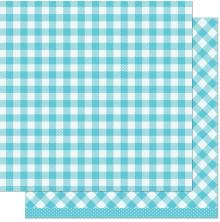 Lawn Fawn Gotta Have Gingham Rainbow Paper 12X12 - Dorothy