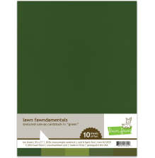 Lawn Fawn Textured Canvas Cardstock - Green
