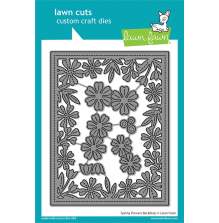 Lawn Fawn Dies - Spring Flowers Backdrop LF2818