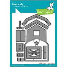 Lawn Fawn Dies - Build-A-Barn LF2796