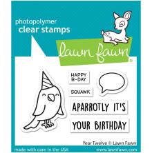 Lawn Fawn Clear Stamps 3X2 - Year Twelve