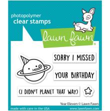 Lawn Fawn Clear Stamps 2X3 - Year Eleven LF2786