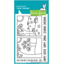 Lawn Fawn Clear Stamps 4X6 - Window Scene: Spring