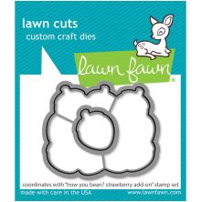 Lawn Fawn Dies - How You Bean? Strawberries Add-On LF2767