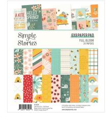 Simple Stories Double-Sided Paper Pad 6X8 - Full Bloom
