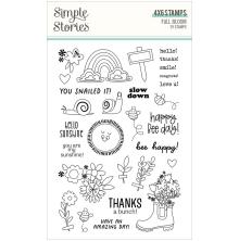 Simple Stories Clear Stamps - Full Bloom