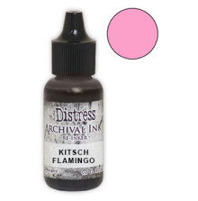 Tim Holtz Distress Archival Reinker 14ml - Kitsch Flamingo