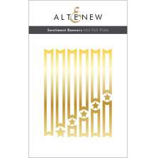 Altenew Hot Foil Plate - Sentiment Banners