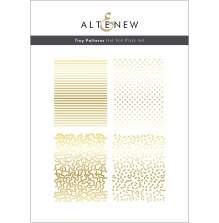 Altenew Hot Foil Plate Set 4/Pkg - Tiny Patterns