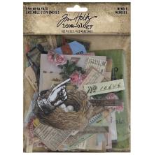 Tim Holtz Idea-Ology Ephemera Pack 102/Pkg - Memoir