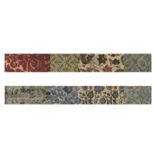 Tim Holtz Linen Tape 1inchX3yd 2/Pkg - Patchwork