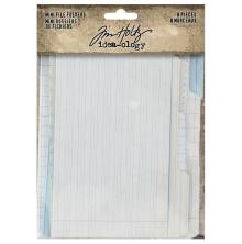 Tim Holtz Idea-Ology Mini File Folders 8/Pkg