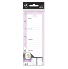 Me &amp; My Big Ideas MINI Half Sheet Fill Paper 60/Pkg - Wellness Mood Tracker