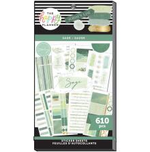 Me & My Big Ideas Happy Planner Stickers Value Pack - Sage 610