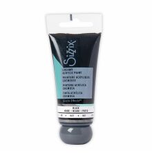 Sizzix Effectz Creamy Matte Acrylic Paint 60ml - Black