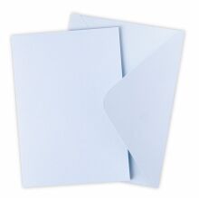 Sizzix Surfacez Card &amp; Envelope Pack A6 10/Pkg - Arctic Sky