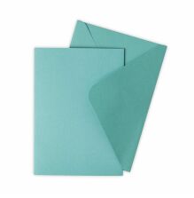 Sizzix Surfacez Card &amp; Envelope Pack A6 10/Pkg - Peppermint