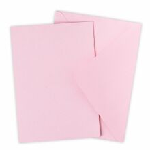 Sizzix Surfacez Card &amp; Envelope Pack A6 10/Pkg - Ballet Slipper