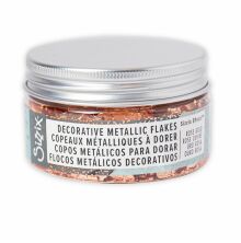 Sizzix Effectz Decorative Metallic Flakes 100ml - Rose Gold