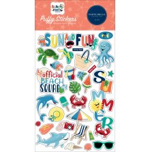 Carta Bella Puffy Stickers - Beach Party