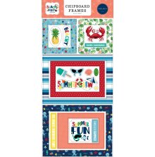 Carta Bella Chipboard Frames 6X13 - Beach Party