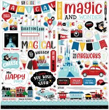 Carta Bella Cardstock Stickers 12X12 - Believe In Magic