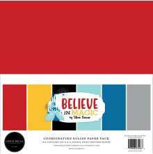 Carta Bella Solid Cardstock Kit 12X12 - Believe In Magic