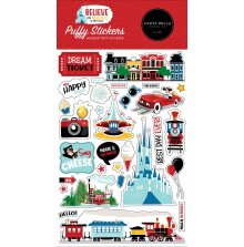 Carta Bella Puffy Stickers - Believe In Magic