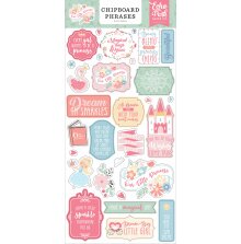 Echo Park Chipboard Phrases 6X13 - Our Little Princess