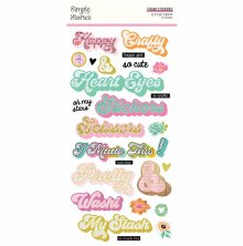 Simple Stories Foam Stickers 53/Pkg - Lets Get Crafty