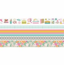 Simple Stories Washi Tape 5/Pkg - Lets Get Crafty