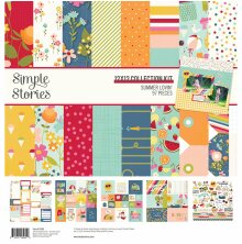 Simple Stories Collection Kit 12X12 - Summer Lovin