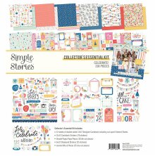 Simple Stories Collectors Essential Kit 12X12 - Celebrate!