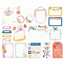 Simple Stories Bits &amp; Pieces Die-Cuts 25/Pkg - Celebrate! Journal